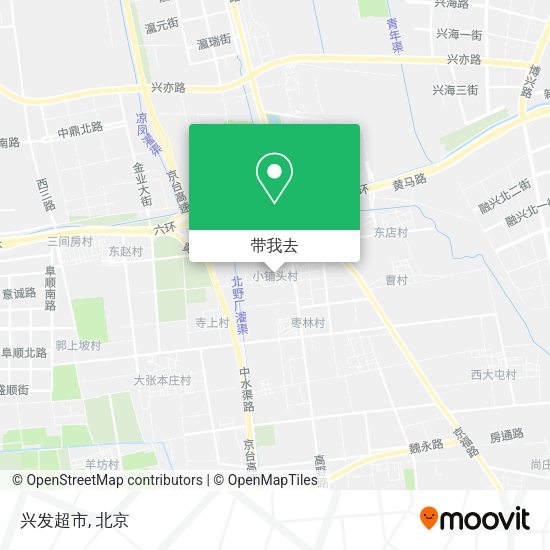 兴发超市地图