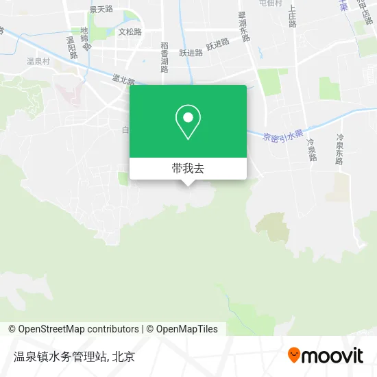 温泉镇水务管理站地图