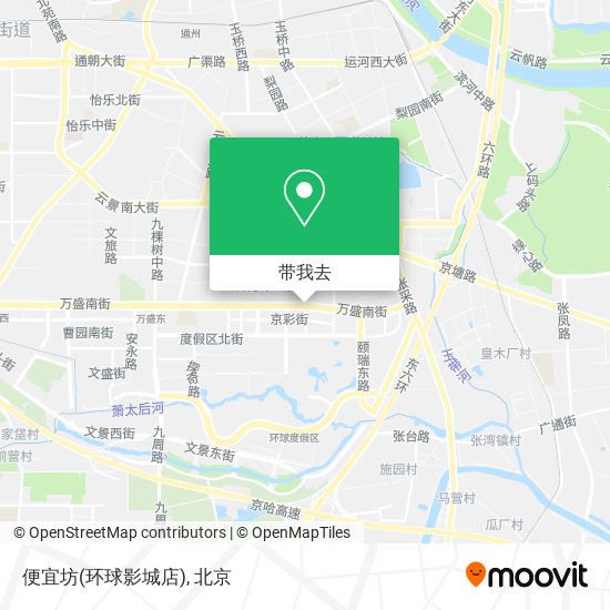 便宜坊(环球影城店)地图