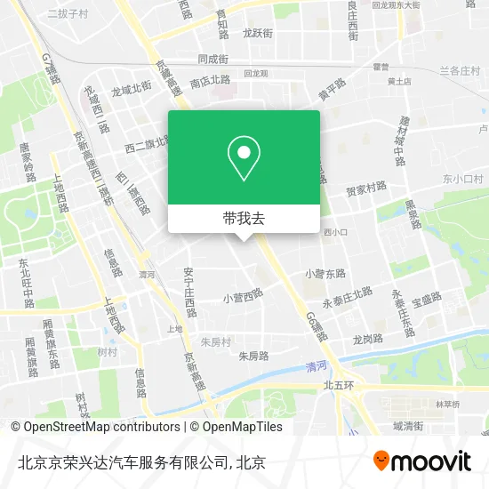 北京京荣兴达汽车服务有限公司地图
