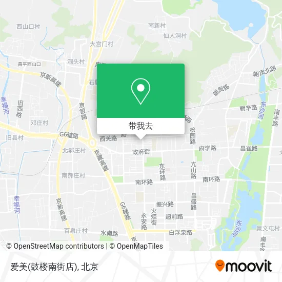 爱美(鼓楼南街店)地图