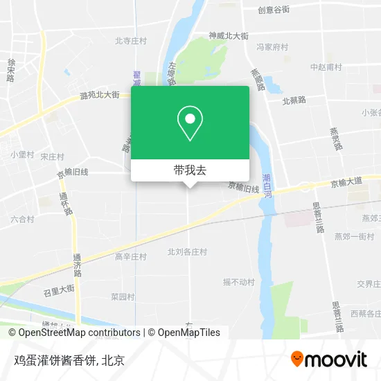 鸡蛋灌饼酱香饼地图
