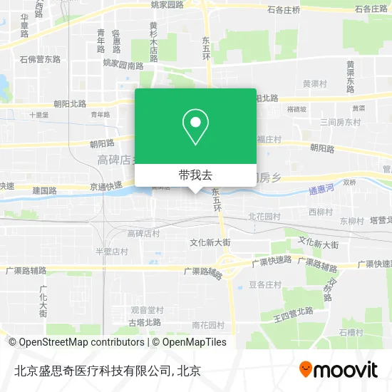 北京盛思奇医疗科技有限公司地图