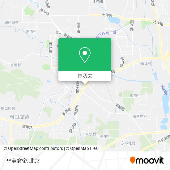 华美窗帘地图
