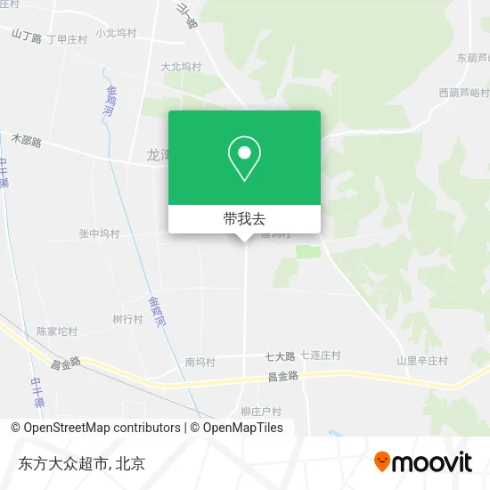 东方大众超市地图