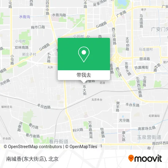 南城香(东大街店)地图