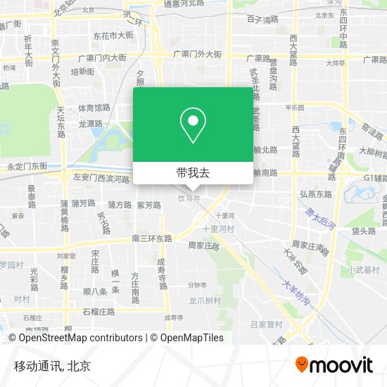 移动通讯地图