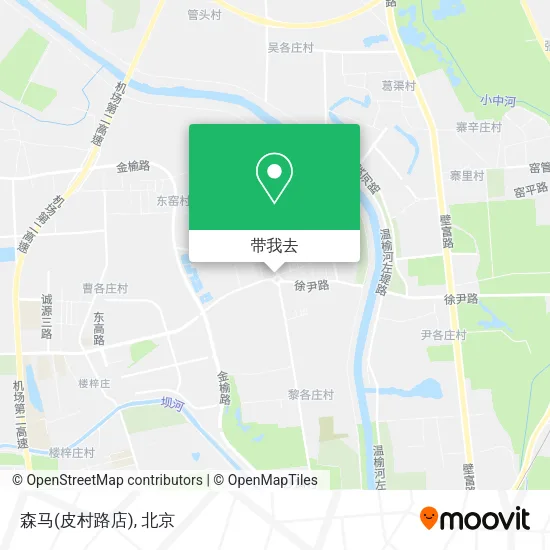 森马(皮村路店)地图