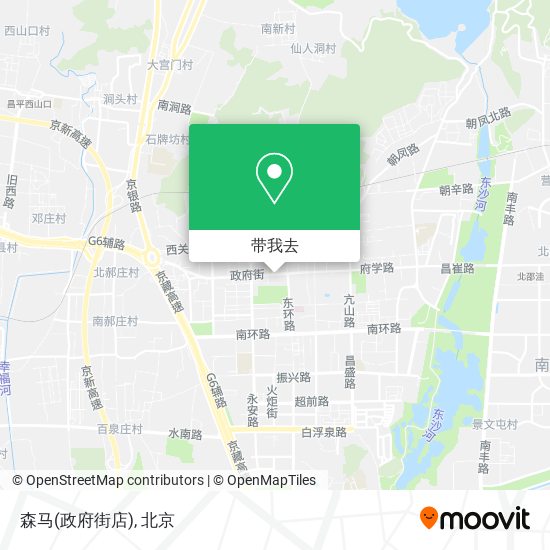 森马(政府街店)地图