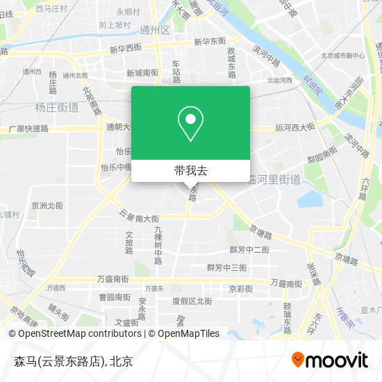 森马(云景东路店)地图