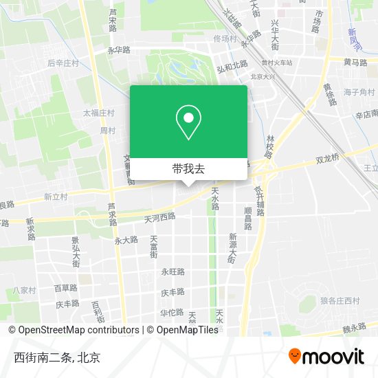 西街南二条地图