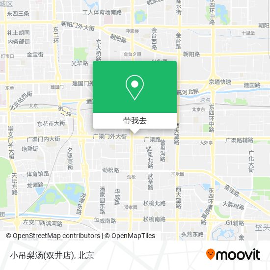小吊梨汤(双井店)地图