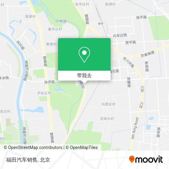 福田汽车销售地图