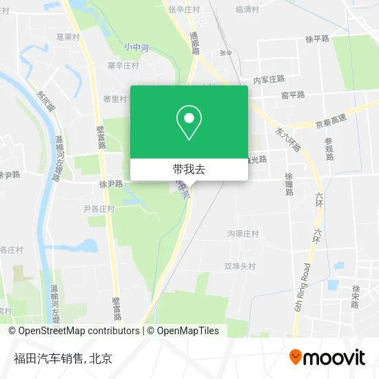 福田汽车销售地图