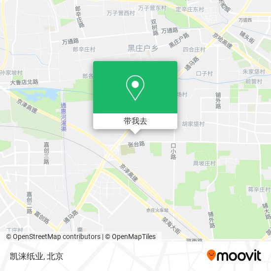 凯涞纸业地图