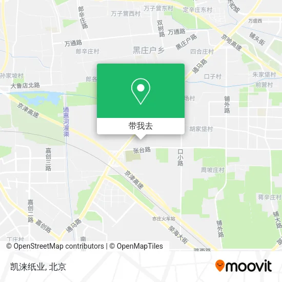 凯涞纸业地图