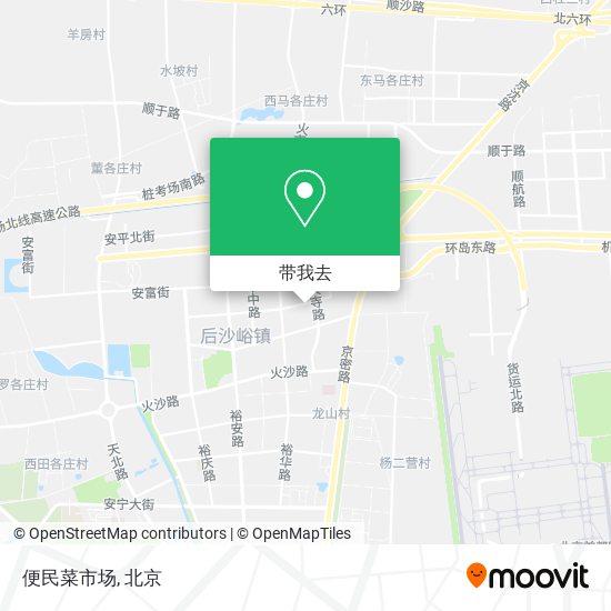 便民菜市场地图