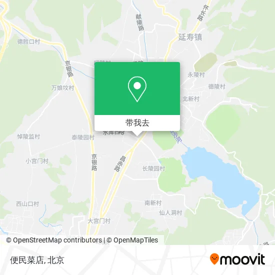 便民菜店地图