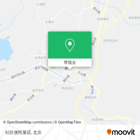 社区便民菜店地图