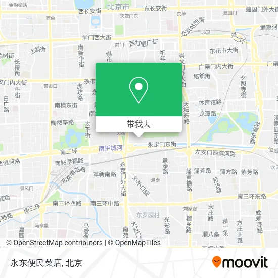 永东便民菜店地图
