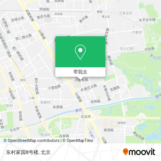 东村家园8号楼地图