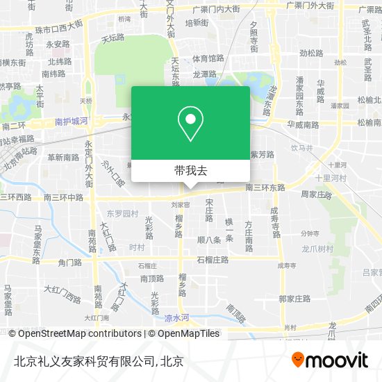 北京礼义友家科贸有限公司地图