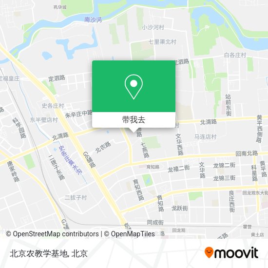 北京农教学基地地图