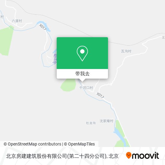北京房建建筑股份有限公司(第二十四分公司)地图