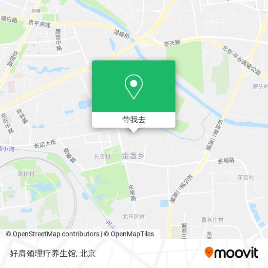 好肩颈理疗养生馆地图