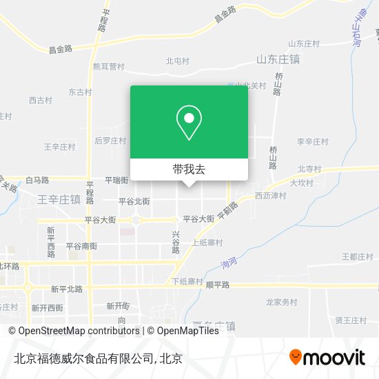 北京福德威尔食品有限公司地图