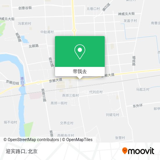 迎宾路口地图