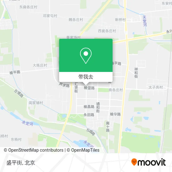 盛平街地图