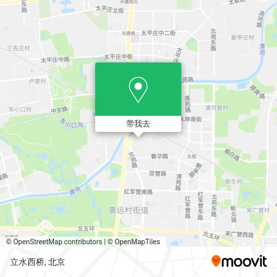 立水西桥地图