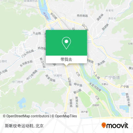 斯哌纹奇运动鞋地图