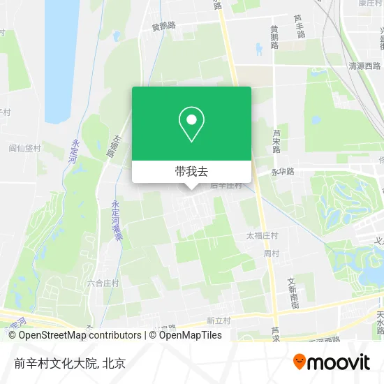 前辛村文化大院地图