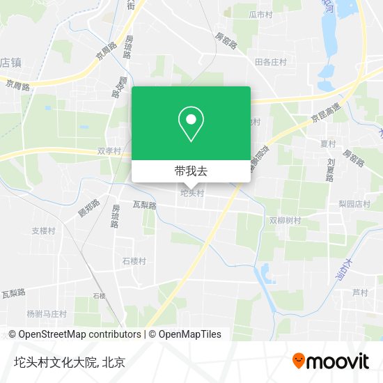 坨头村文化大院地图