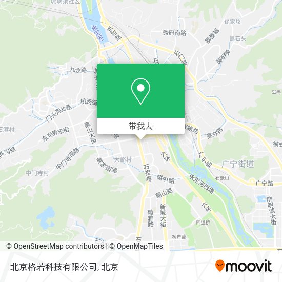 北京格若科技有限公司地图