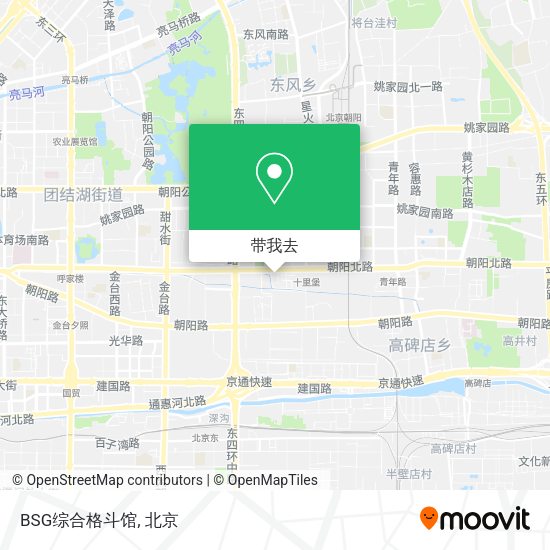 BSG综合格斗馆地图