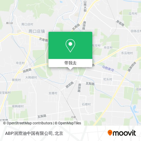 ABP润滑油中国有限公司地图