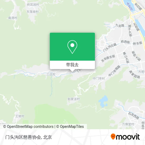 门头沟区慈善协会地图