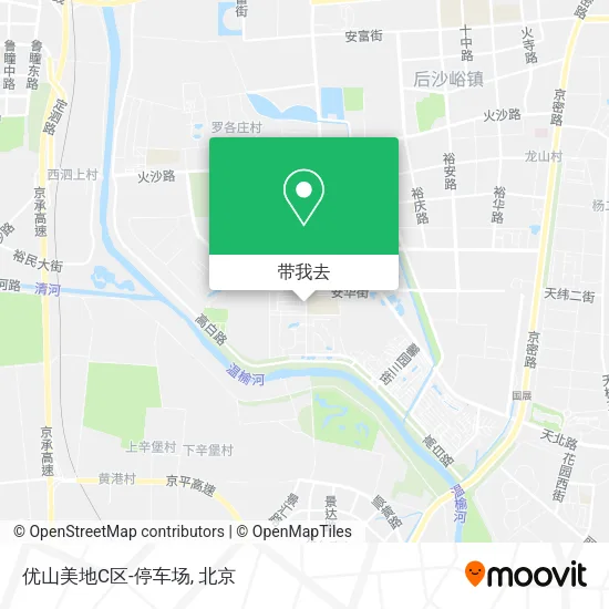 优山美地C区-停车场地图