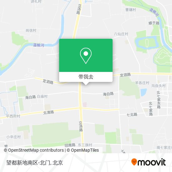 望都新地南区-北门地图