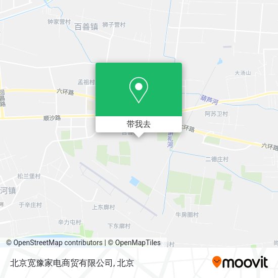 北京宽豫家电商贸有限公司地图