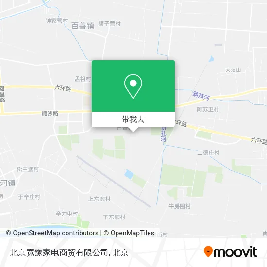 北京宽豫家电商贸有限公司地图