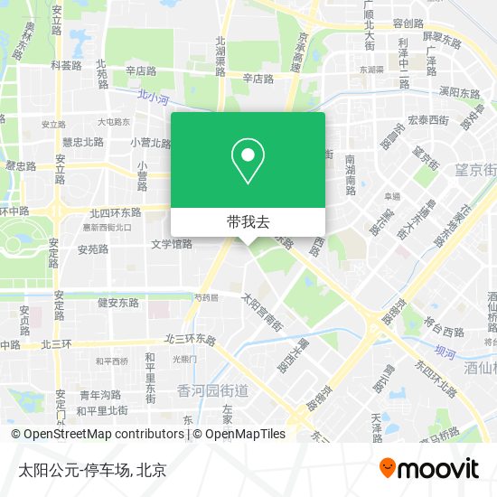 太阳公元-停车场地图