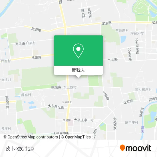 皮卡e族地图
