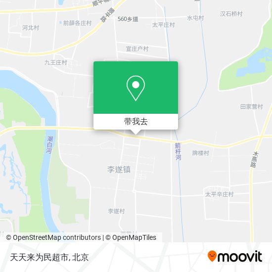 天天来为民超市地图