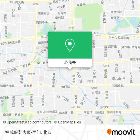 福成服装大厦-西门地图