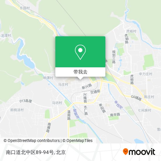 南口道北中区89-94号地图