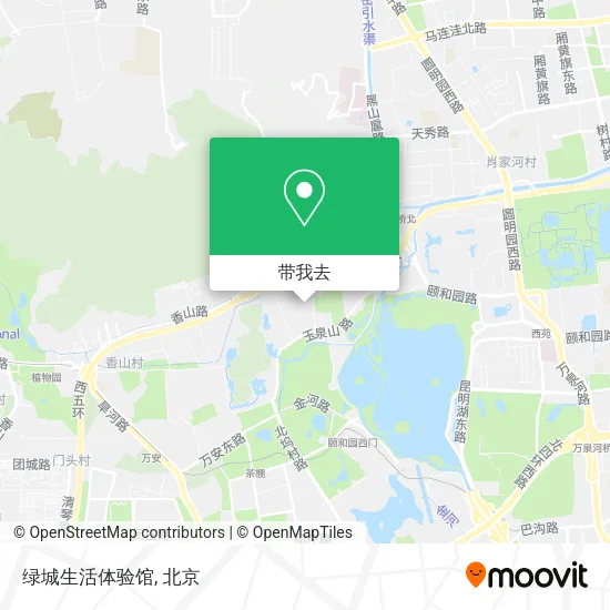 绿城生活体验馆地图